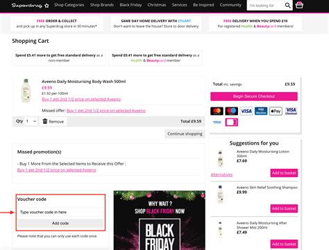 superdrug promo code
